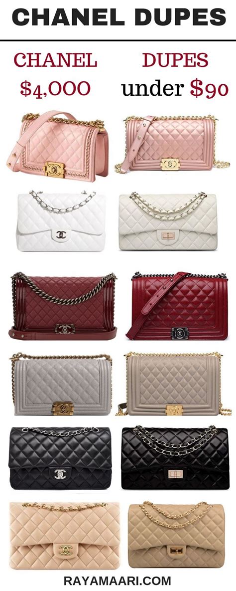 kate spade chanel dupe|chanel handbag dupe.